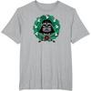 image:imageAmazon Essentials Mens Darth Vader Helmet Holiday Christmas Wreath TShirt Star Wars Darth SmallHeather Grey