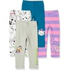 image:imageAmazon Essentials Disney  Marvel  Star Wars  Frozen  Princess Girls and Toddlers Cotton Stretch Leggings MultipacksDisney Cats and Dogs