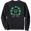 image:imageAmazon Essentials Star Wars Darth Vader Helmet Holiday Christmas Wreath SweatshirtBlack