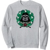 image:imageAmazon Essentials Star Wars Darth Vader Helmet Holiday Christmas Wreath SweatshirtHeather Grey