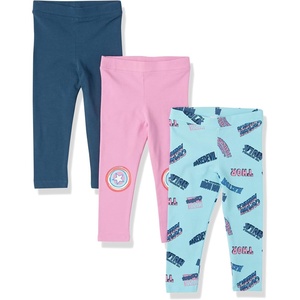 image:imageAmazon Essentials Disney  Marvel  Star Wars  Frozen  Princess Girls and Toddlers Cotton Stretch Leggings Multipacks3pack Marvel Heroes
