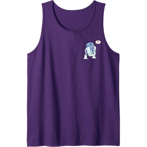 image:imageAmazon Essentials Star Wars Valentines Day Love from R2D2 Tank TopPurple