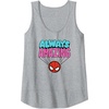 image:imageAmazon Essentials Marvel SpiderMan Doodle Always Amazing Tank TopHeather Grey