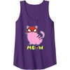 image:imageAmazon Essentials Marvel SpiderMan Miles Morales Cat with Mask Meow Tank TopPurple