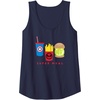 image:imageAmazon Essentials Marvel Super Heroes Super Meal Burger and Fries Tank TopNavy Blue