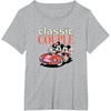 image:imageAmazon Essentials Mickey and Minnie Valentines Day Classic Couple TShirtHeather Grey