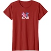 image:imageAmazon Essentials Stitch and Angel Love Valentines Day TShirtCranberry Red