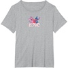 image:imageAmazon Essentials Stitch and Angel Love Valentines Day TShirtHeather Grey