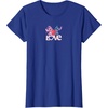 image:imageAmazon Essentials Stitch and Angel Love Valentines Day TShirtRoyal Blue