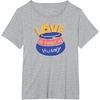 image:imageAmazon Essentials Winnie the Pooh Love As Sweet As Hunny Valentines Day TShirtHeather Grey