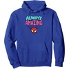 image:imageAmazon Essentials Marvel SpiderMan Doodle Always Amazing Pullover HoodieRoyal Blue