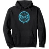 image:imageAmazon Essentials Marvel SpiderMan Dripping Blue Face Logo Pullover HoodieBlack