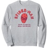image:imageAmazon Essentials Marvel SpiderMan HandDrawn Mask Favorite WallCrawler SweatshirtHeather Grey
