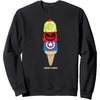 image:imageAmazon Essentials Marvel Super Heroes Ice Cream Cone Super Scoops SweatshirtBlack