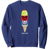 image:imageAmazon Essentials Marvel Super Heroes Ice Cream Cone Super Scoops SweatshirtNavy Blue