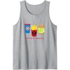 image:imageAmazon Essentials Marvel Super Heroes Super Meal Burger and Fries Tank TopHeather Grey