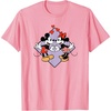 image:imageAmazon Essentials Mickey and Minnie Smiling in Love Valentines Day Short Sleeve TShirtPink