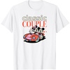image:imageAmazon Essentials Mickey and Minnie Valentines Day Classic Couple TShirtWhite