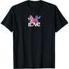 image:imageAmazon Essentials Stitch and Angel Love Valentines Day TShirtBlack