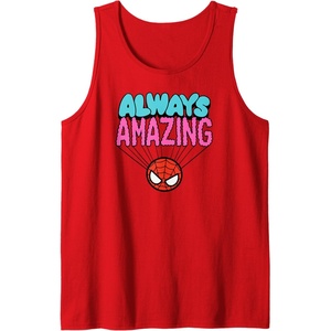 image:imageAmazon Essentials Marvel SpiderMan Doodle Always Amazing Tank TopRed