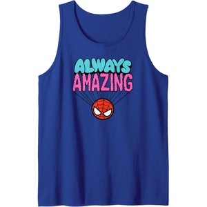 image:imageAmazon Essentials Marvel SpiderMan Doodle Always Amazing Tank TopRoyal Blue