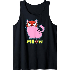 image:imageAmazon Essentials Marvel SpiderMan Miles Morales Cat with Mask Meow Tank TopBlack