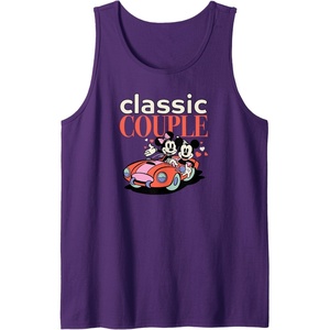 image:imageAmazon Essentials Mickey and Minnie Valentines Day Classic Couple Tank TopPurple