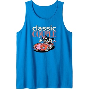image:imageAmazon Essentials Mickey and Minnie Valentines Day Classic Couple Tank TopSapphire Blue