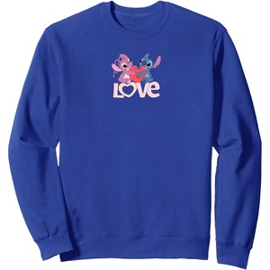 image:imageAmazon Essentials Stitch and Angel Love Valentines Day SweatshirtRoyal Blue