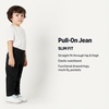 image:imageAmazon Essentials Babies Toddlers and Kids Soft Stretch PullOn JeansBlack Wash