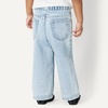 image:imageAmazon Essentials Baby Girls Soft Stretch RelaxedFit Wide Leg JeansClassic Light Wash