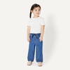 image:imageAmazon Essentials Baby Girls Soft Stretch RelaxedFit Wide Leg JeansMedium Blue Vintage