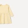 image:imageAmazon Essentials BabyGirls Cotton LongSleeve Dress Pack of 3Pale YellowFloral