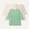 image:imageAmazon Essentials BabyGirls Cotton LongSleeve Dress Pack of 3Sage Green Ditsy FloralStripe