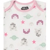 image:imageAmazon Essentials Disney  Marvel  Star Wars Unisex Babies 6Piece Cotton Knit Outfit Set Pack of 6Star Wars Tiny Rebel