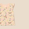 image:imageAmazon Essentials Girls and Toddlers Sleeveless Ruffle TShirtBadgesUnicornWander