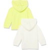 image:imageAmazon Essentials Unisex Babies Long Sleeve Hooded Sweater Pack of 2Lime GreenIvory
