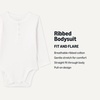 image:imageAmazon Essentials Unisex Babies LongSleeve Cotton Henley Bodysuits Pack of 2White