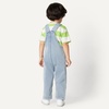 image:imageAmazon Essentials Unisex Babies Soft Stretch RegularFit Denim OverallsStone Light Wash