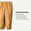 image:imageAmazon Essentials x Sofia Grainge Toddler and Baby Boys Nylon Parachute PantsCamel
