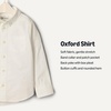 image:imageAmazon Essentials x Sofia Grainge Toddler and Baby Boys Stretch Oxford Collar ShirtWhite