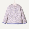 image:imageAmazon Essentials x Sofia Grainge Toddler and Baby Girls Midweight Quilted Field Jacket with RuffleBlue Ivory Delicate Floral