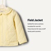 image:imageAmazon Essentials x Sofia Grainge Toddler and Baby Girls Midweight Quilted Field Jacket with RuffleButter Yellow