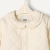 image:imageAmazon Essentials x Sofia Grainge Toddler and Baby Girls Midweight Quilted Field Jacket with RuffleIvory