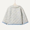 image:imageAmazon Essentials x Sofia Grainge Toddler and Baby Girls Midweight Quilted Field Jacket with RuffleIvory Blue Outlined Blooms