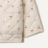 image:imageAmazon Essentials x Sofia Grainge Toddler and Baby Girls Midweight Quilted Field Jacket with RuffleIvory Cherries