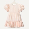 image:imageAmazon Essentials x Sofia Grainge Toddler and Baby Girls Puff Sleeve DressPeach Classic Stripe