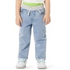 image:imageAmazon Essentials Babies Toddlers and Kids Soft Stretch PullOn JeansStone Light Wash