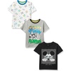 image:imageAmazon Essentials Disney  Marvel  Star Wars Boys and Toddlers ShortSleeve TShirts Previously Spotted Zebra Multipacks3pack Mickey Chill