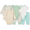 image:imageAmazon Essentials Disney  Marvel  Star Wars Unisex Babies 6Piece Cotton Knit Outfit Set Pack of 6Bambi Nature